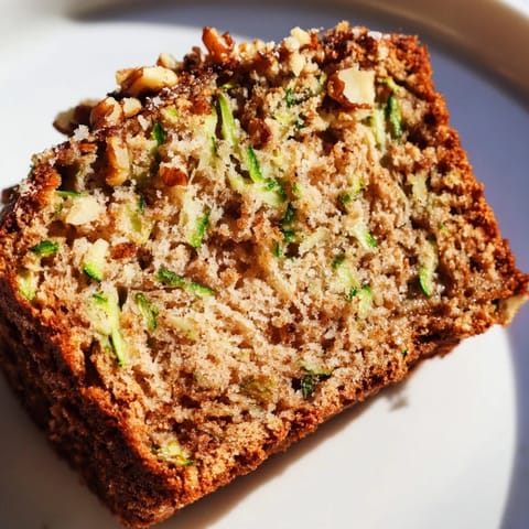 Moist Zucchini Cinnamon Bread