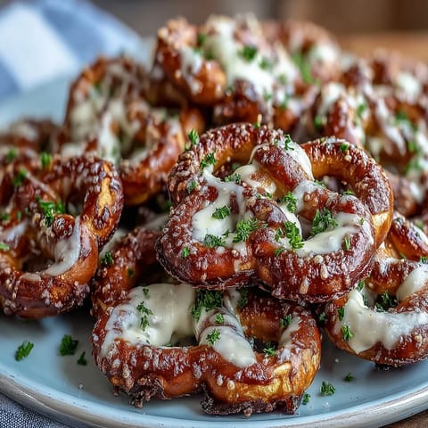 Shamrock Pretzel Bites White