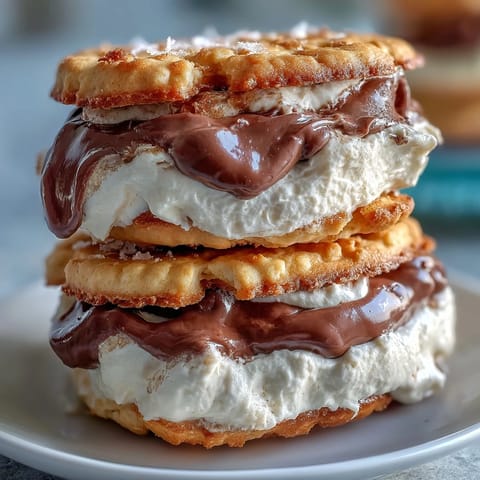 Milk Cookie Sandwich Delight
