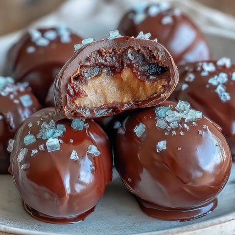Dark Chocolate Peanut Butter Eggs