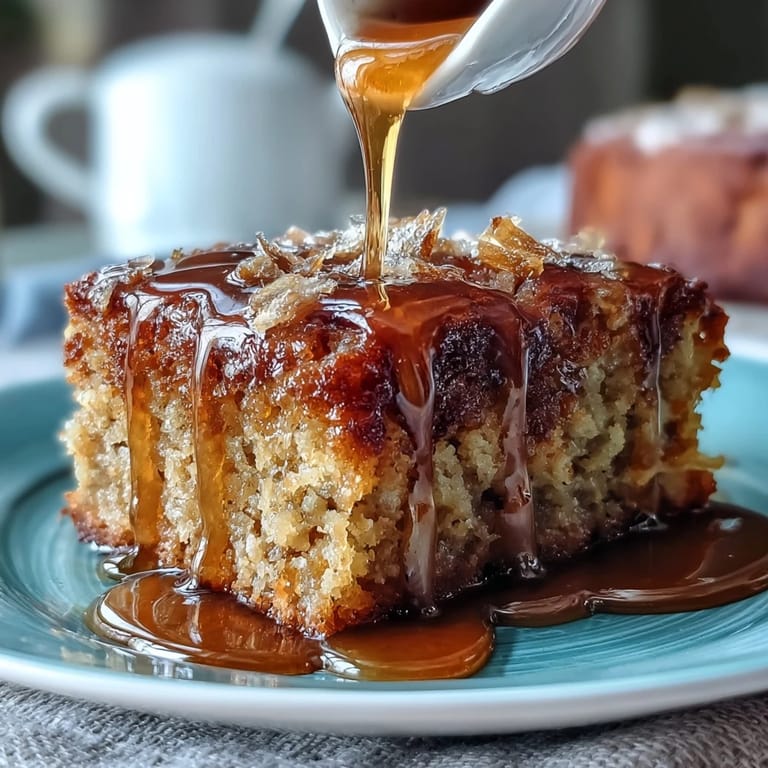 Warm dandelion honey cake with lemon glaze, soft crumb and zesty topping, perfect for afternoon tea or gatherings.