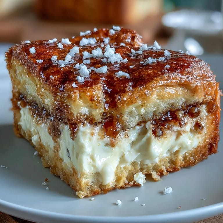 Sweet, creamy Easy Cinco de Mayo Sopapilla Cheesecake Bars ready for slicing.
