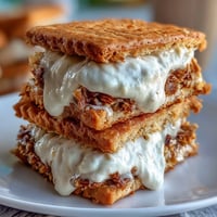 Creamy milk cookie sandwich cookies filled with smooth vanilla cream filling, perfect for dessert or tea time.