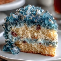 Graduation cake with teal and gold geode slice design, perfect for celebrating with elegance and creativity.